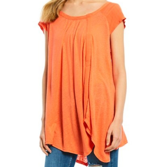 Free People Keep it Casual Flowy T-shirt - Picture 4 of 5
